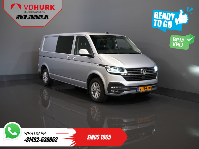 Volkswagen Transporter T6.1 2.0 TDI 150 pk DSG Aut. L2 DC Dubbel Cabine Highline BPM VRIJ! Adapt.Cruise/ LED/ 2xSchuifdeur/ Standkachel/ Carplay/ Stoel - Mali kombi, Dostavno vozilo z dvojno kabino: slika 1 Volkswagen Transporter T6.1 2.0 TDI 150 pk DSG Aut. L2 DC Dubbel Cabine Highline BPM VRIJ! Adapt.Cruise/ LED/ 2xSchuifdeur/ Standkachel/ Carplay/ Stoel - Mali kombi, Dostavno vozilo z dvojno kabino: slika 1