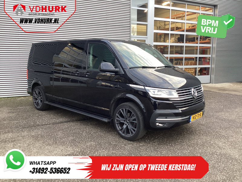 Volkswagen Transporter T6.1 2.0 TDI 150 pk DSG Aut. L2 DC Dubbel Cabine LED/ 20" LMV/ Elek. Schuifdeur/ Alpine/ Leder/ Climate/ Cruise/ Camera/ Trekhaa - Mali kombi, Dostavno vozilo z dvojno kabino: slika 1 Volkswagen Transporter T6.1 2.0 TDI 150 pk DSG Aut. L2 DC Dubbel Cabine LED/ 20" LMV/ Elek. Schuifdeur/ Alpine/ Leder/ Climate/ Cruise/ Camera/ Trekhaa - Mali kombi, Dostavno vozilo z dvojno kabino: slika 1