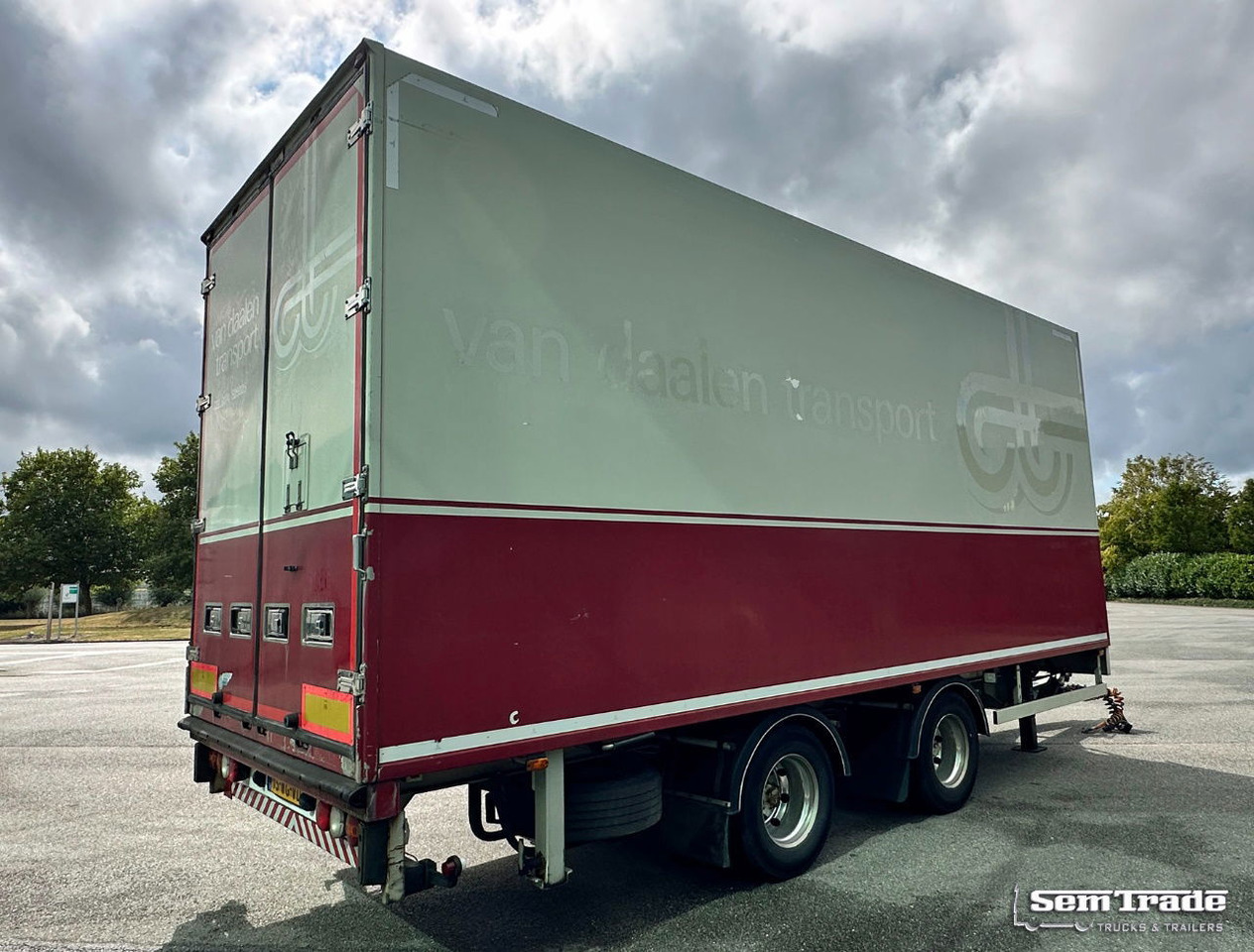 Burg 2 Axle VAN Beurden Isolated BOX TRS Cooling Good Condition Holland-Trailer - Prikolica hladilnik: slika 4 Burg 2 Axle VAN Beurden Isolated BOX TRS Cooling Good Condition Holland-Trailer - Prikolica hladilnik: slika 4