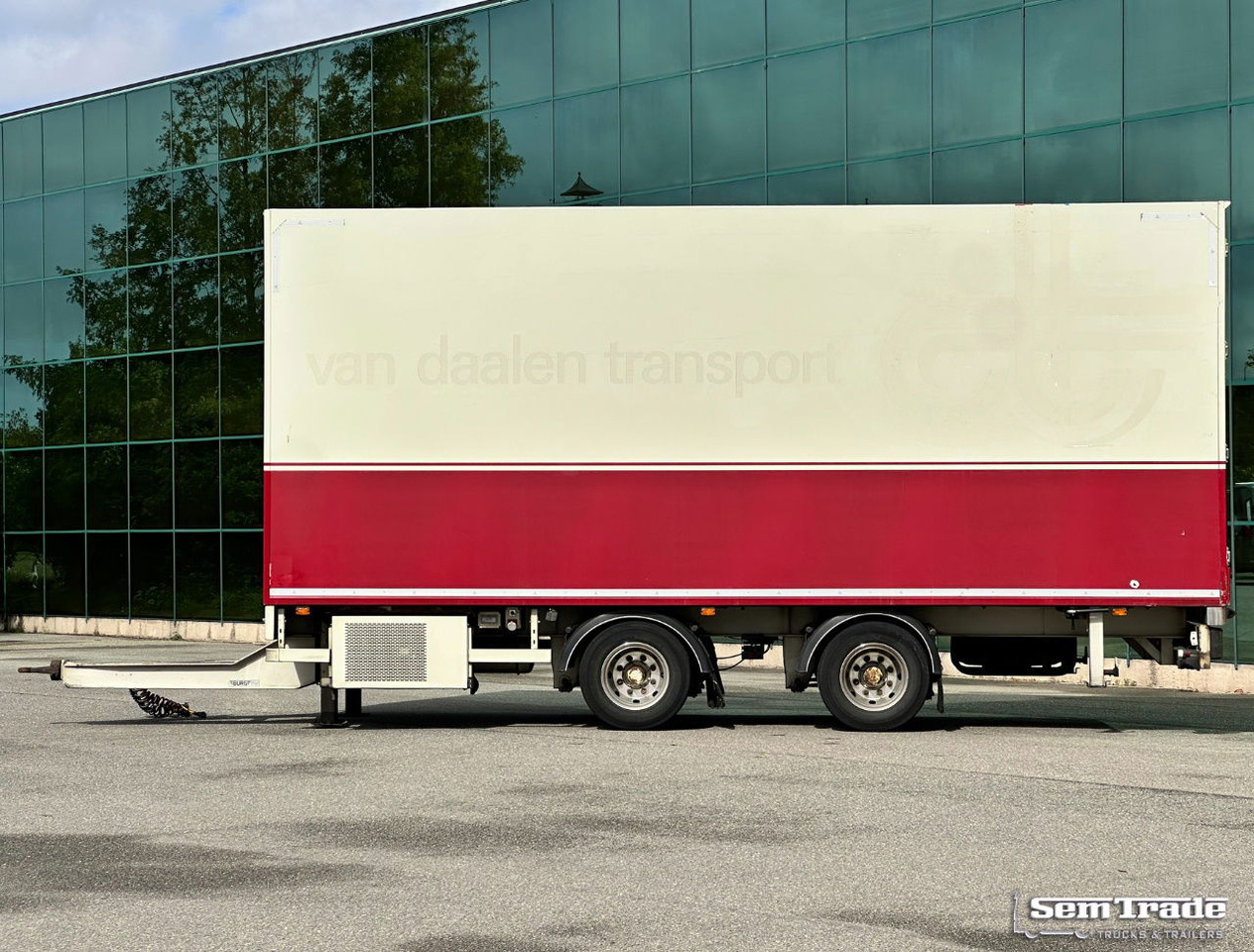 Burg 2 Axle VAN Beurden Isolated BOX TRS Cooling Good Condition Holland-Trailer - Prikolica hladilnik: slika 2 Burg 2 Axle VAN Beurden Isolated BOX TRS Cooling Good Condition Holland-Trailer - Prikolica hladilnik: slika 2