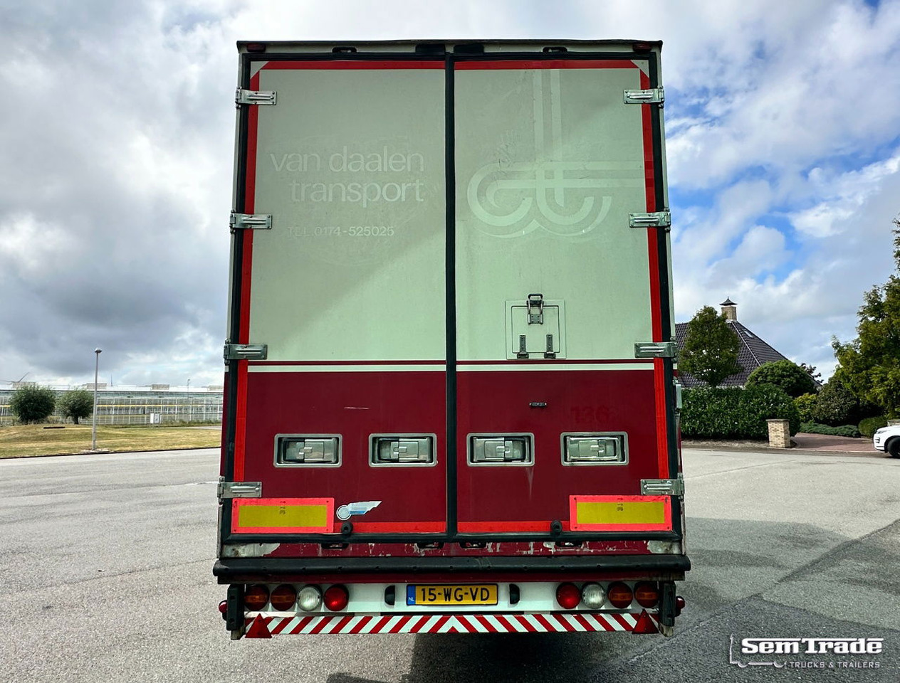 Burg 2 Axle VAN Beurden Isolated BOX TRS Cooling Good Condition Holland-Trailer - Prikolica hladilnik: slika 3 Burg 2 Axle VAN Beurden Isolated BOX TRS Cooling Good Condition Holland-Trailer - Prikolica hladilnik: slika 3