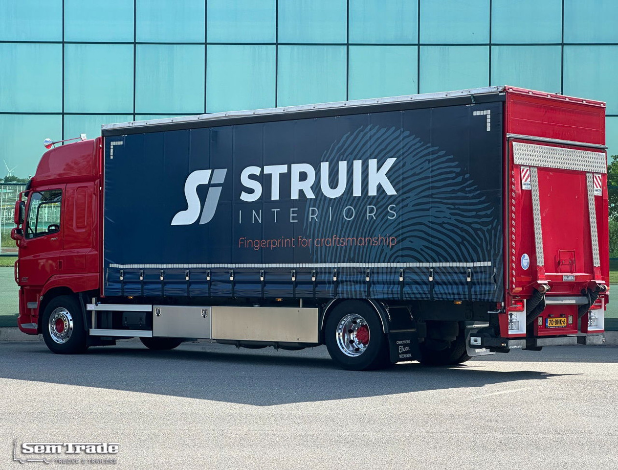 DAF CF 290 FA Space CAB Hardhouten Vloer 2500 KG Klep Nieuw Staat - Tovornjak zabojnik: slika 3 DAF CF 290 FA Space CAB Hardhouten Vloer 2500 KG Klep Nieuw Staat - Tovornjak zabojnik: slika 3