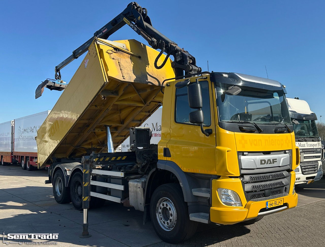 DAF CF 410 FAT 6X4 188.000 KM Palfinger 17 TON/Meter Kraan 2 Zijdige Ruizeveld K - Tovornjak z dvigalom: slika 5 DAF CF 410 FAT 6X4 188.000 KM Palfinger 17 TON/Meter Kraan 2 Zijdige Ruizeveld K - Tovornjak z dvigalom: slika 5