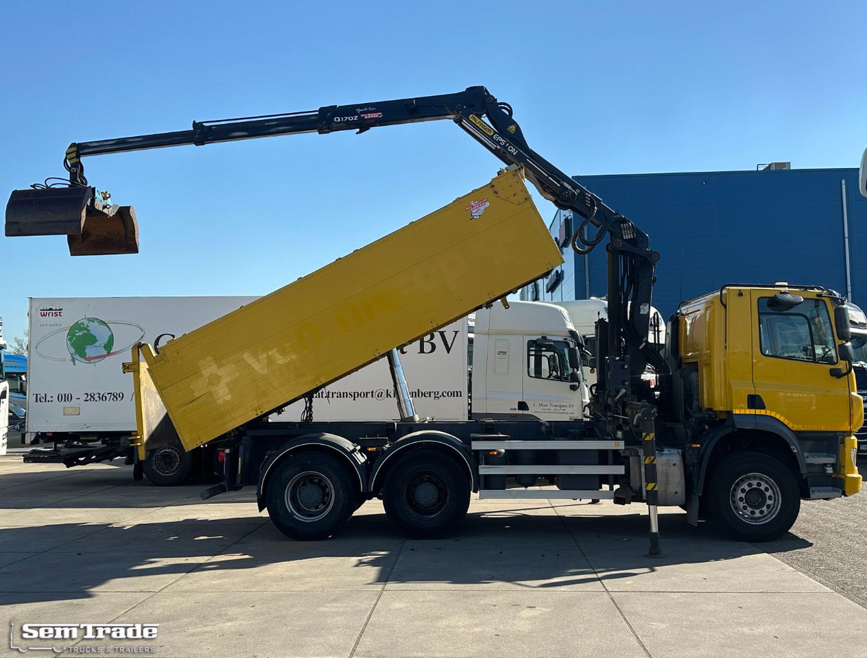 DAF CF 410 FAT 6X4 188.000 KM Palfinger 17 TON/Meter Kraan 2 Zijdige Ruizeveld K - Tovornjak z dvigalom: slika 4 DAF CF 410 FAT 6X4 188.000 KM Palfinger 17 TON/Meter Kraan 2 Zijdige Ruizeveld K - Tovornjak z dvigalom: slika 4