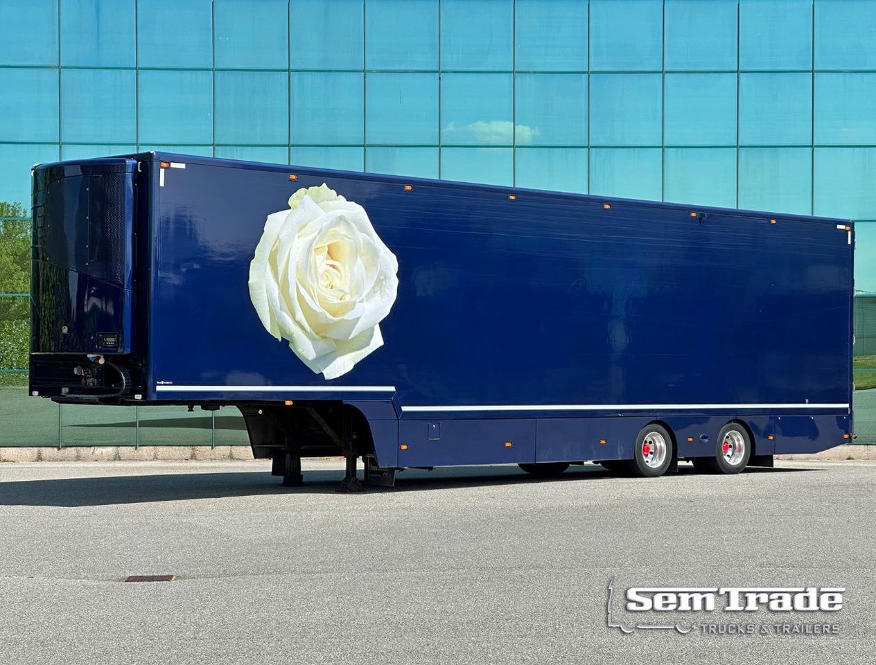 DRACO 2-AS Geerlings Bloemen Verkoop Thermo King SLX300 Zwanenhals NL Trailer - Polprikolica hladilnik: slika 1 DRACO 2-AS Geerlings Bloemen Verkoop Thermo King SLX300 Zwanenhals NL Trailer - Polprikolica hladilnik: slika 1