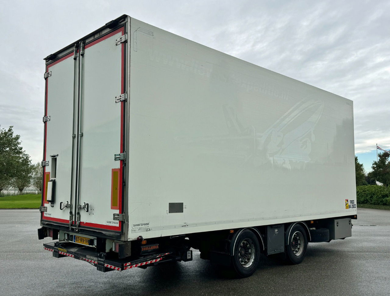 DRACO MZS 218 Wipkar 750 x 250 x 290 CM Inside Tail Lift 2021 TRS Iceland TOP Condition NL Trailertrailer - Prikolica zabojnik: slika 5 DRACO MZS 218 Wipkar 750 x 250 x 290 CM Inside Tail Lift 2021 TRS Iceland TOP Condition NL Trailertrailer - Prikolica zabojnik: slika 5