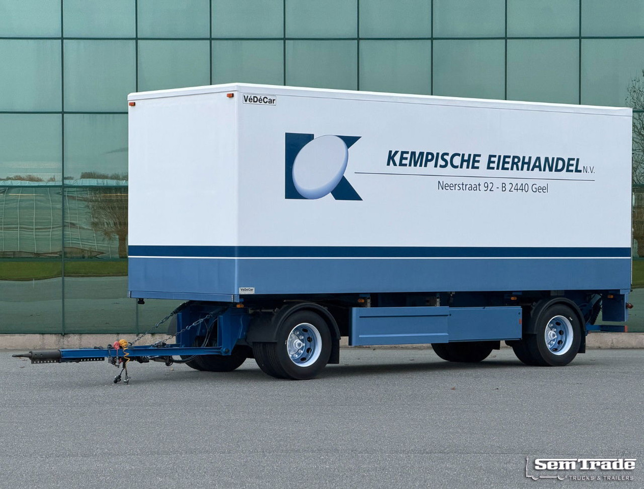 Groenewegen DRA-10-10-2 VéDéCar Isolated BOX BPW Axles Disc Brakes Tail Lift NEW Condition - Prikolica zabojnik: slika 1 Groenewegen DRA-10-10-2 VéDéCar Isolated BOX BPW Axles Disc Brakes Tail Lift NEW Condition - Prikolica zabojnik: slika 1