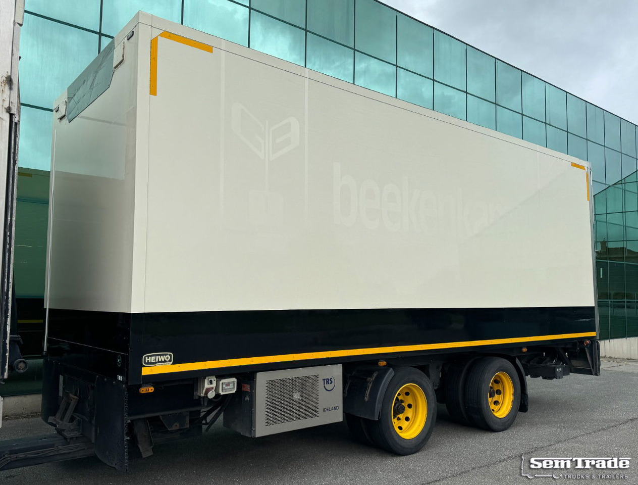HTF Heiwo Isolated BOX TRS Cooling Tail Lift Holland-Trailer - Prikolica hladilnik: slika 1 HTF Heiwo Isolated BOX TRS Cooling Tail Lift Holland-Trailer - Prikolica hladilnik: slika 1
