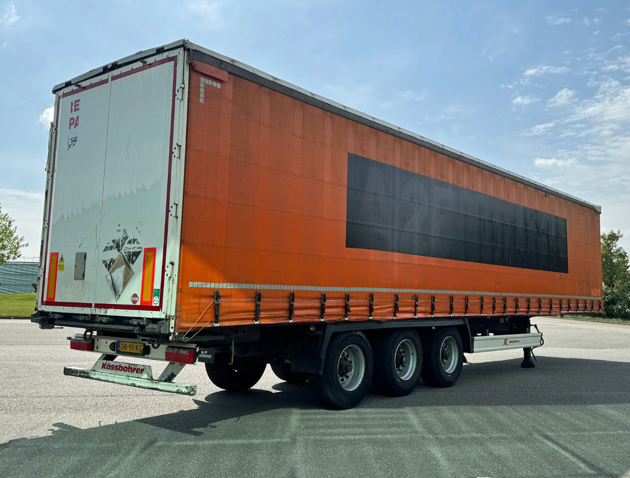 KAESSBOHRER Maxima Drum Brakes Sliding Roof NO Rust Galvanised Chassis TOP Condi - Polprikolica s ponjavo: slika 5 KAESSBOHRER Maxima Drum Brakes Sliding Roof NO Rust Galvanised Chassis TOP Condi - Polprikolica s ponjavo: slika 5