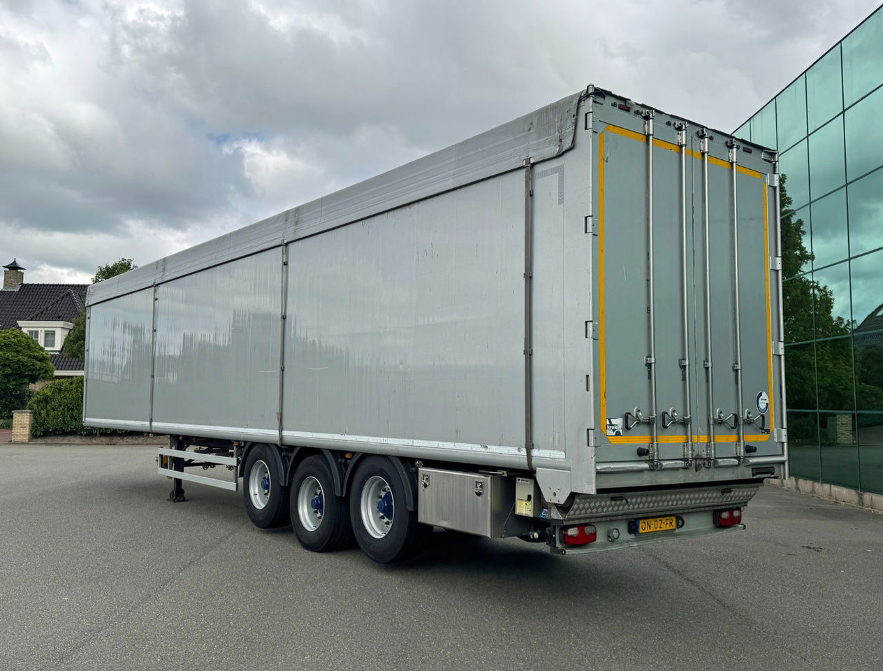 Kraker CF200 Cargo Floor 8 MM 2x Liftaxle BPW Axles Disc Brakes Super Condition - Tovorna pohodna polprikolica: slika 3 Kraker CF200 Cargo Floor 8 MM 2x Liftaxle BPW Axles Disc Brakes Super Condition - Tovorna pohodna polprikolica: slika 3