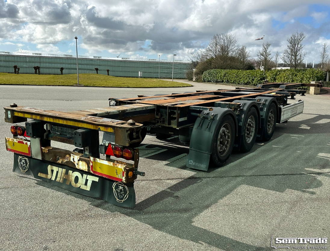 Krone SD Back Slider Lift Axle Carrier Genset 4063 Hours - Kontejnerska polprikolica/ Polprikolica z zamenljivim tovoriščem: slika 5 Krone SD Back Slider Lift Axle Carrier Genset 4063 Hours - Kontejnerska polprikolica/ Polprikolica z zamenljivim tovoriščem: slika 5
