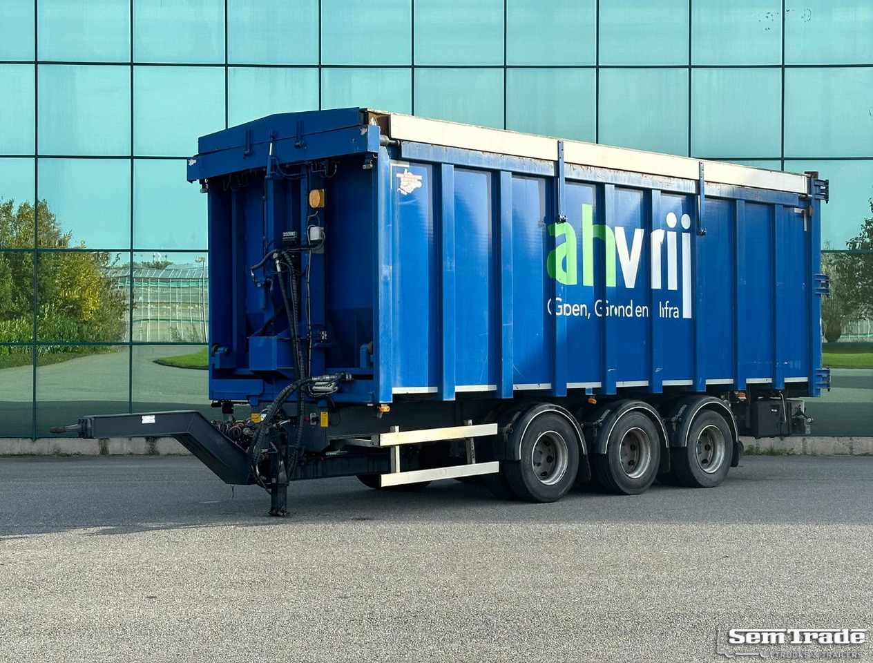 LAG M-3-24 + Piet Ruizeveld DS Lift Axle 72.000 KM Super Condition - Kiper prikolica: slika 1 LAG M-3-24 + Piet Ruizeveld DS Lift Axle 72.000 KM Super Condition - Kiper prikolica: slika 1