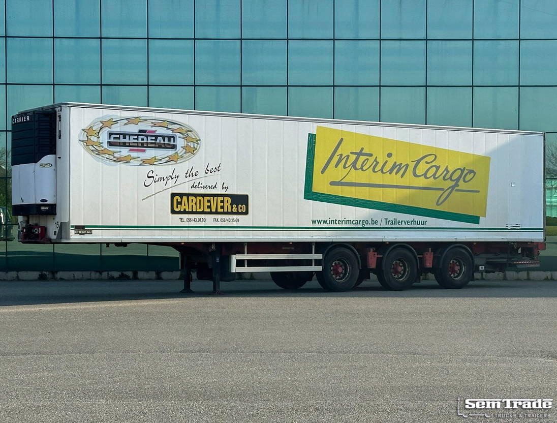 Renders Chereau Carrier Maxima 1300 Steering Axle Tail Lift Belgium Trailer - Polprikolica hladilnik: slika 1 Renders Chereau Carrier Maxima 1300 Steering Axle Tail Lift Belgium Trailer - Polprikolica hladilnik: slika 1