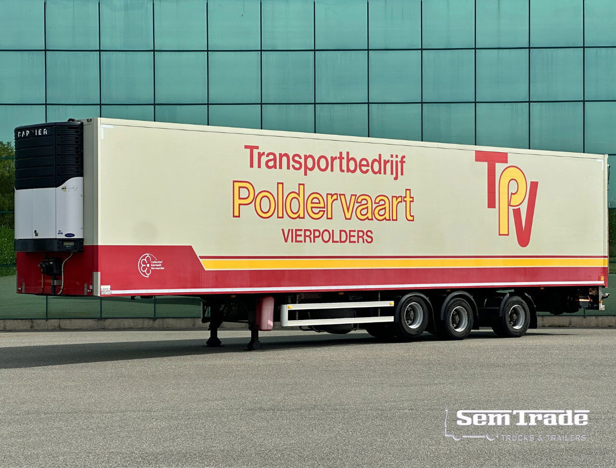 Samro 3-AS Stuuras 3 Tons Achtersluitklep - Polprikolica hladilnik: slika 1 Samro 3-AS Stuuras 3 Tons Achtersluitklep - Polprikolica hladilnik: slika 1