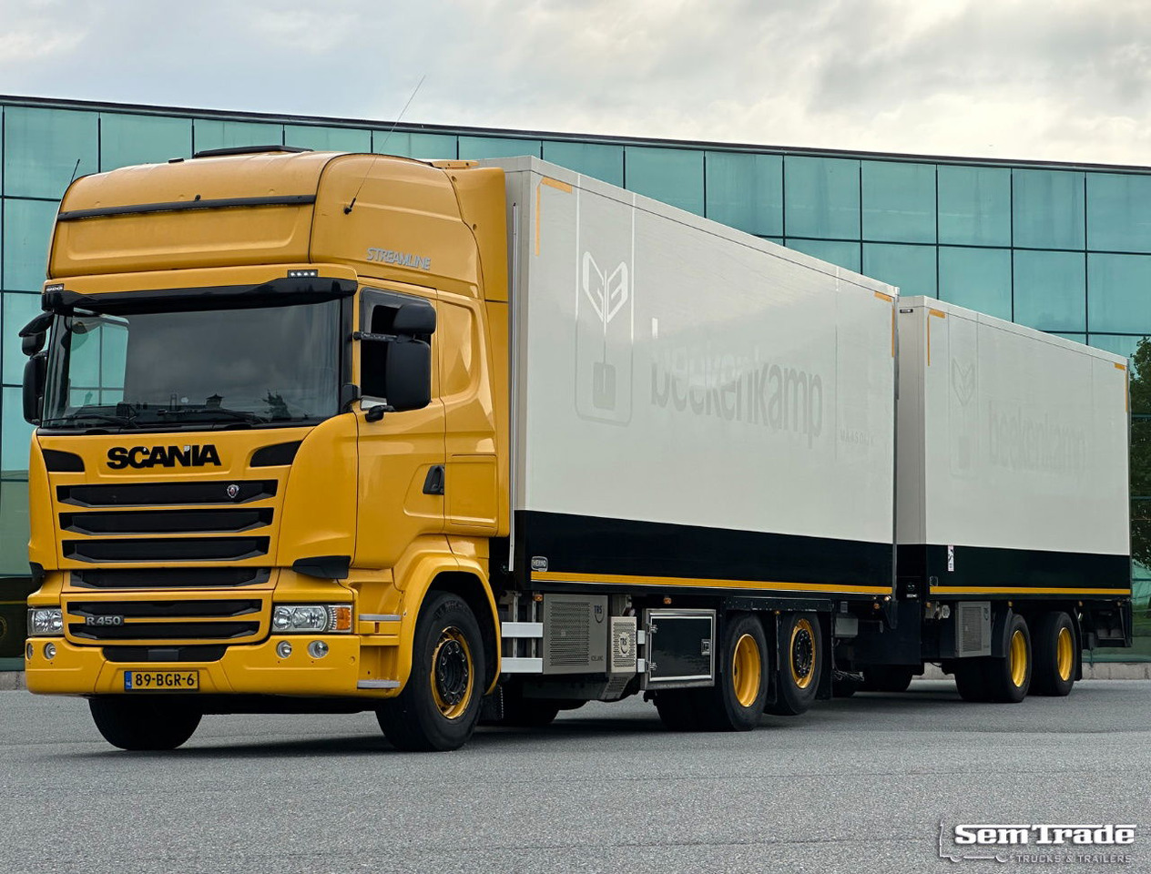Scania R450 Retarder TRS Cooling Heiwo Isolated Boxes Tail Lift NL-Combi - Tovornjak hladilnik: slika 1 Scania R450 Retarder TRS Cooling Heiwo Isolated Boxes Tail Lift NL-Combi - Tovornjak hladilnik: slika 1