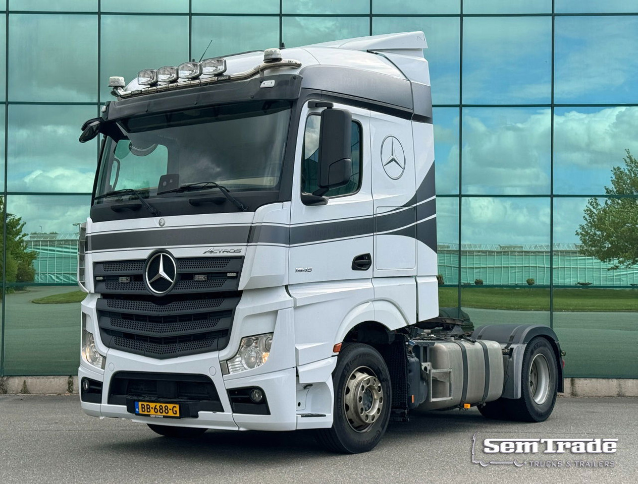 Mercedes-Benz Actros 1945 382.000 KM NEW TUV APK PTO + Hydraulics TOP Condition NL Truck - Vlačilec: slika 1 Mercedes-Benz Actros 1945 382.000 KM NEW TUV APK PTO + Hydraulics TOP Condition NL Truck - Vlačilec: slika 1