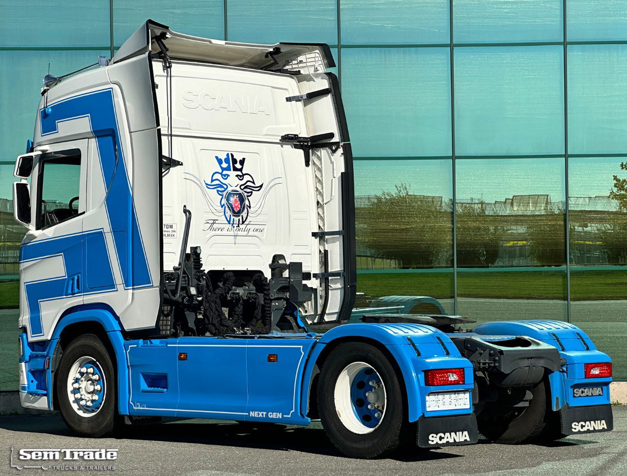 Scania R450 NGS Full AIR Retarder Full Spoiler 2X Tanks Super Condition Belgium-Truck - Vlačilec: slika 3 Scania R450 NGS Full AIR Retarder Full Spoiler 2X Tanks Super Condition Belgium-Truck - Vlačilec: slika 3
