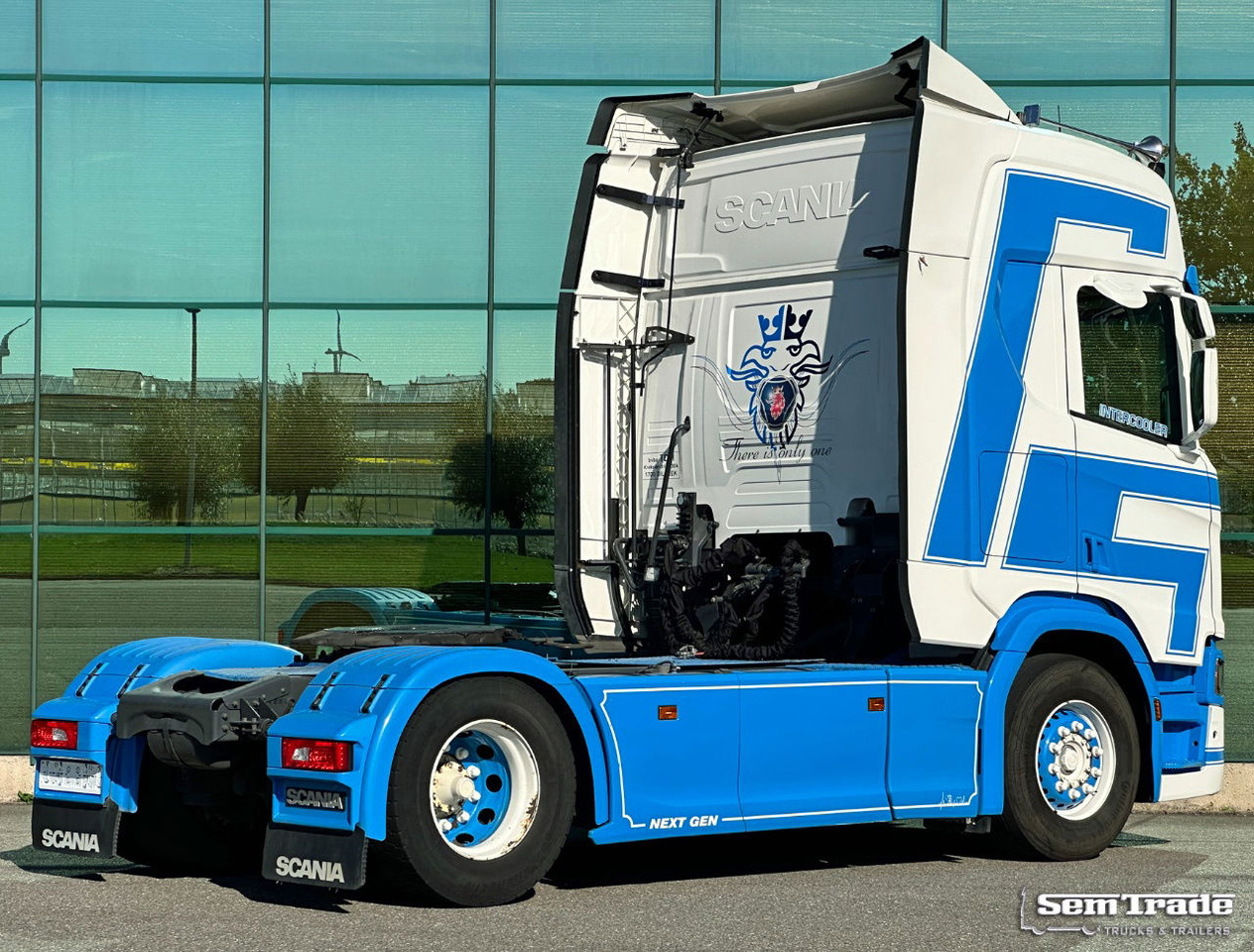 Scania R450 NGS Full AIR Retarder Full Spoiler 2X Tanks Super Condition Belgium-Truck - Vlačilec: slika 4 Scania R450 NGS Full AIR Retarder Full Spoiler 2X Tanks Super Condition Belgium-Truck - Vlačilec: slika 4