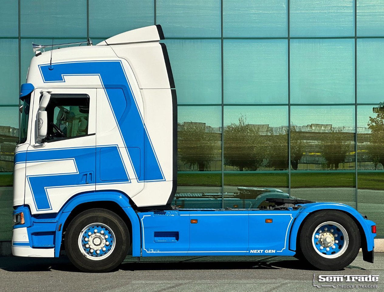 Scania R450 NGS Full AIR Retarder Full Spoiler 2X Tanks Super Condition Belgium-Truck - Vlačilec: slika 2 Scania R450 NGS Full AIR Retarder Full Spoiler 2X Tanks Super Condition Belgium-Truck - Vlačilec: slika 2