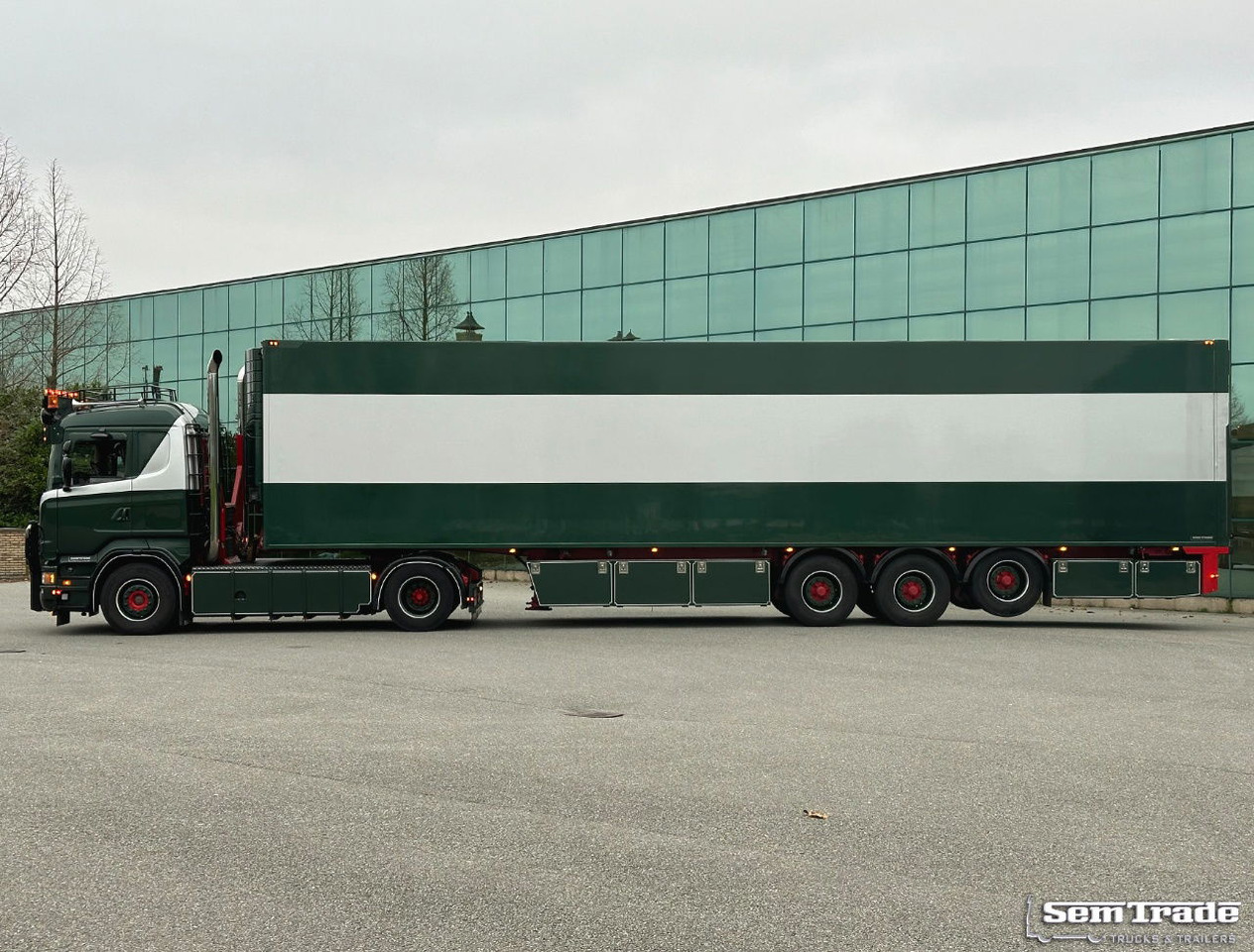 Scania R500 V8 Analogue Tacho 779.000 KM Show Truck Special Interior + Special VAN Beurden Frigo Trailer - Vlačilec: slika 2 Scania R500 V8 Analogue Tacho 779.000 KM Show Truck Special Interior + Special VAN Beurden Frigo Trailer - Vlačilec: slika 2