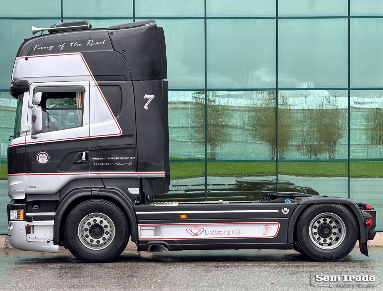 Scania R580 Topline Full AIR Retarder 2X Tanks Full Option King Super Condition Holland-Truck - Vlačilec: slika 2 Scania R580 Topline Full AIR Retarder 2X Tanks Full Option King Super Condition Holland-Truck - Vlačilec: slika 2