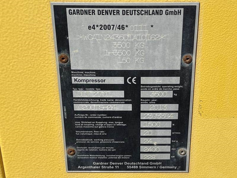 Compair C 200 TS - 24 - Zračni kompresor: slika 4 Compair C 200 TS - 24 - Zračni kompresor: slika 4