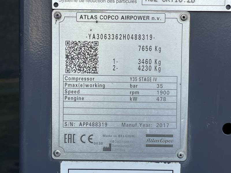 PR226-N-AC Y 35 - N - Zračni kompresor: slika 2 PR226-N-AC Y 35 - N - Zračni kompresor: slika 2