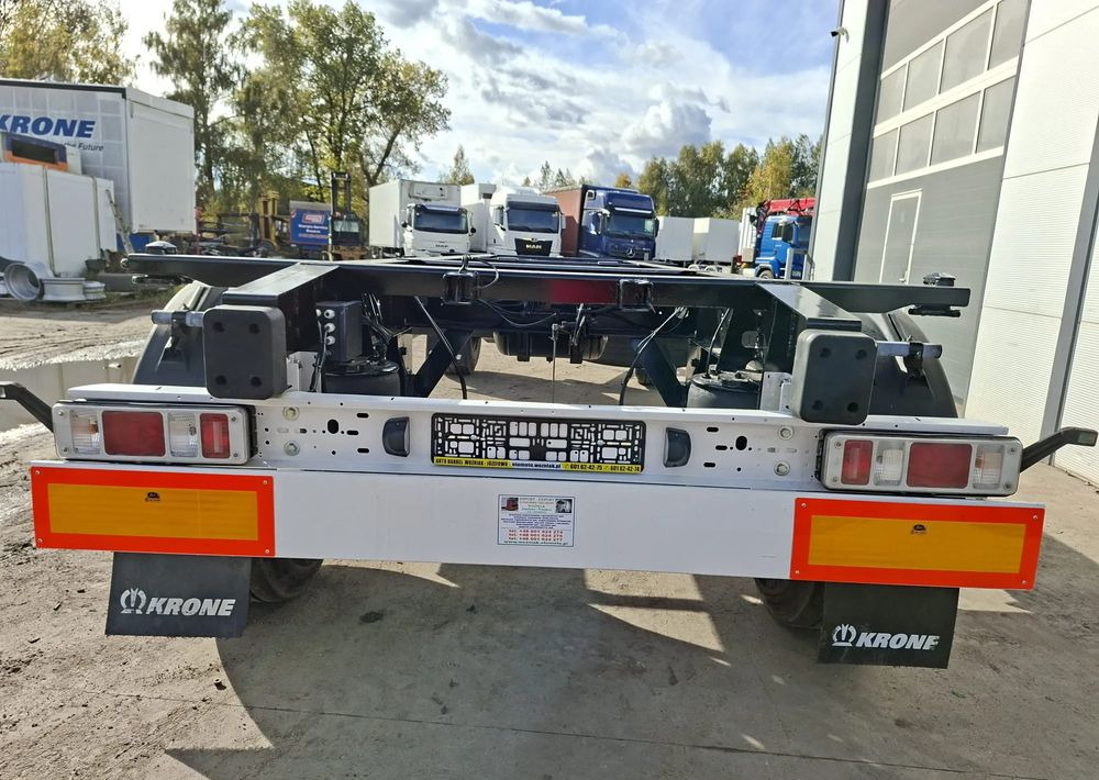 Krone BDF osie SAF przyczepa - Kontejnerska prikolica/ Prikolica z zamenljivim tovoriščem: slika 2 Krone BDF osie SAF przyczepa - Kontejnerska prikolica/ Prikolica z zamenljivim tovoriščem: slika 2