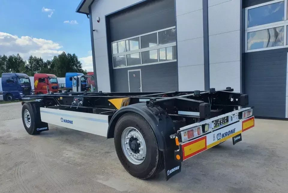Krone PRZYCZEPA KRONE BDF - Kontejnerska prikolica/ Prikolica z zamenljivim tovoriščem: slika 1 Krone PRZYCZEPA KRONE BDF - Kontejnerska prikolica/ Prikolica z zamenljivim tovoriščem: slika 1