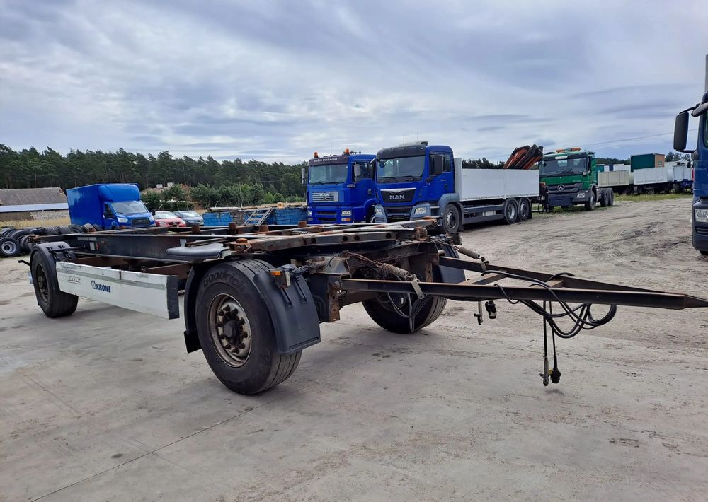 Krone Przyczepa Krone BDF - Kontejnerska prikolica/ Prikolica z zamenljivim tovoriščem: slika 1 Krone Przyczepa Krone BDF - Kontejnerska prikolica/ Prikolica z zamenljivim tovoriščem: slika 1