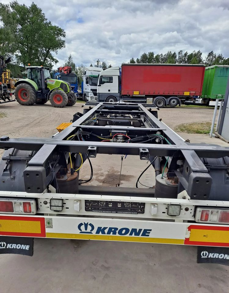 Krone Przyczepa Krone - Kontejnerska prikolica/ Prikolica z zamenljivim tovoriščem: slika 1 Krone Przyczepa Krone - Kontejnerska prikolica/ Prikolica z zamenljivim tovoriščem: slika 1
