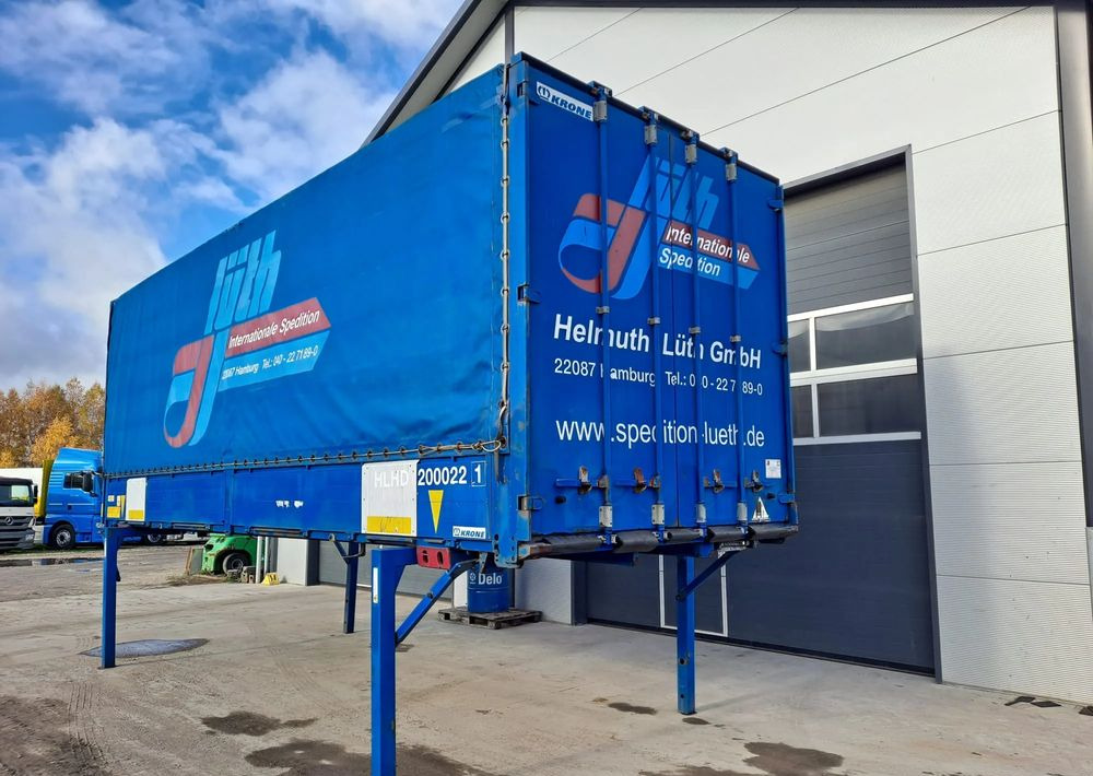 Krone Zabudowa BDF 7,45 18 palet Faktura VAT - Zamenljivo tovorišče s ponjavo: slika 4 Krone Zabudowa BDF 7,45 18 palet Faktura VAT - Zamenljivo tovorišče s ponjavo: slika 4