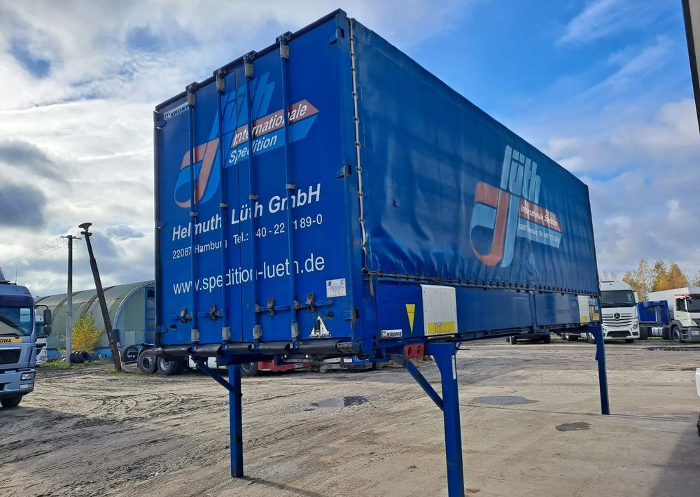 Krone Zabudowa BDF 7,45 18 palet Faktura VAT - Zamenljivo tovorišče s ponjavo: slika 2 Krone Zabudowa BDF 7,45 18 palet Faktura VAT - Zamenljivo tovorišče s ponjavo: slika 2