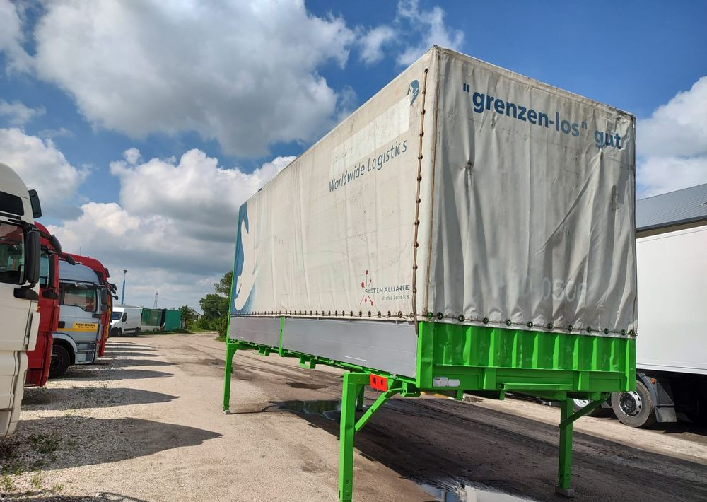 Krone Zabudowa BDF Krone 7.45 - Zamenljivo tovorišče s ponjavo: slika 2 Krone Zabudowa BDF Krone 7.45 - Zamenljivo tovorišče s ponjavo: slika 2