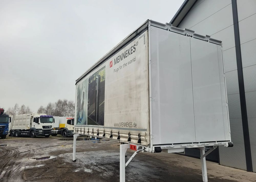 Zamenljivo tovorišče s ponjavo Krone Zabudowa BDF Krone 7,45m: slika 10