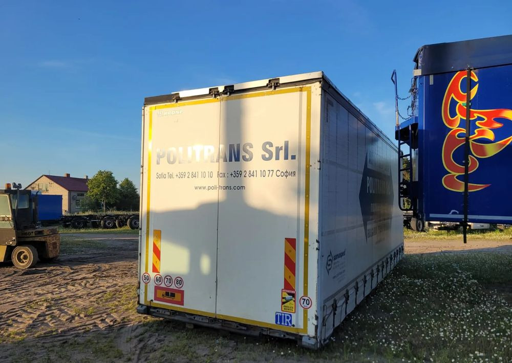 Krone Zabudowa Firanka - Zamenljivo tovorišče s ponjavo: slika 1 Krone Zabudowa Firanka - Zamenljivo tovorišče s ponjavo: slika 1