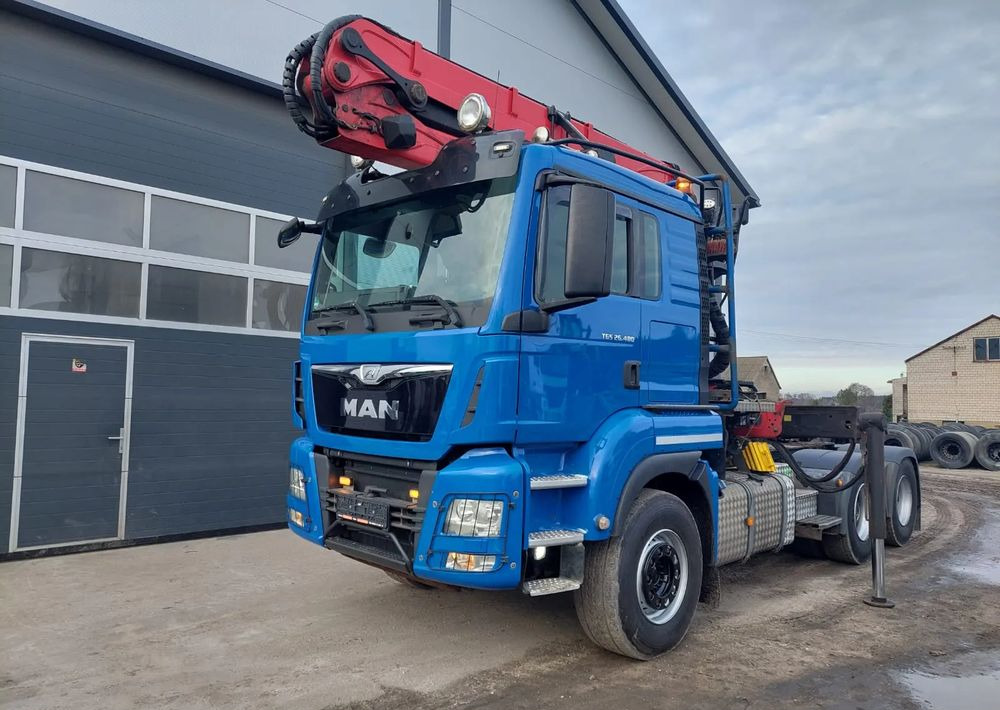 MAN TGS 26-480 6x4 do drewna PALFINGER Epsilon S 270L83 - Vlačilec: slika 5 MAN TGS 26-480 6x4 do drewna PALFINGER Epsilon S 270L83 - Vlačilec: slika 5