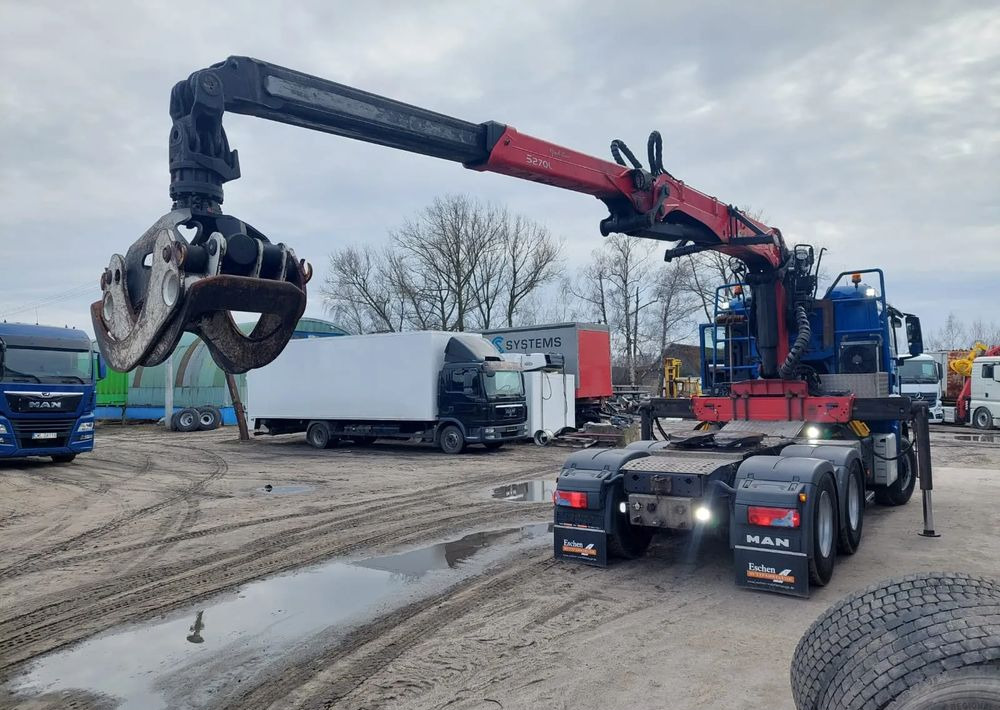 MAN TGS 26-480 6x4 do drewna PALFINGER Epsilon S 270L83 - Vlačilec: slika 1 MAN TGS 26-480 6x4 do drewna PALFINGER Epsilon S 270L83 - Vlačilec: slika 1