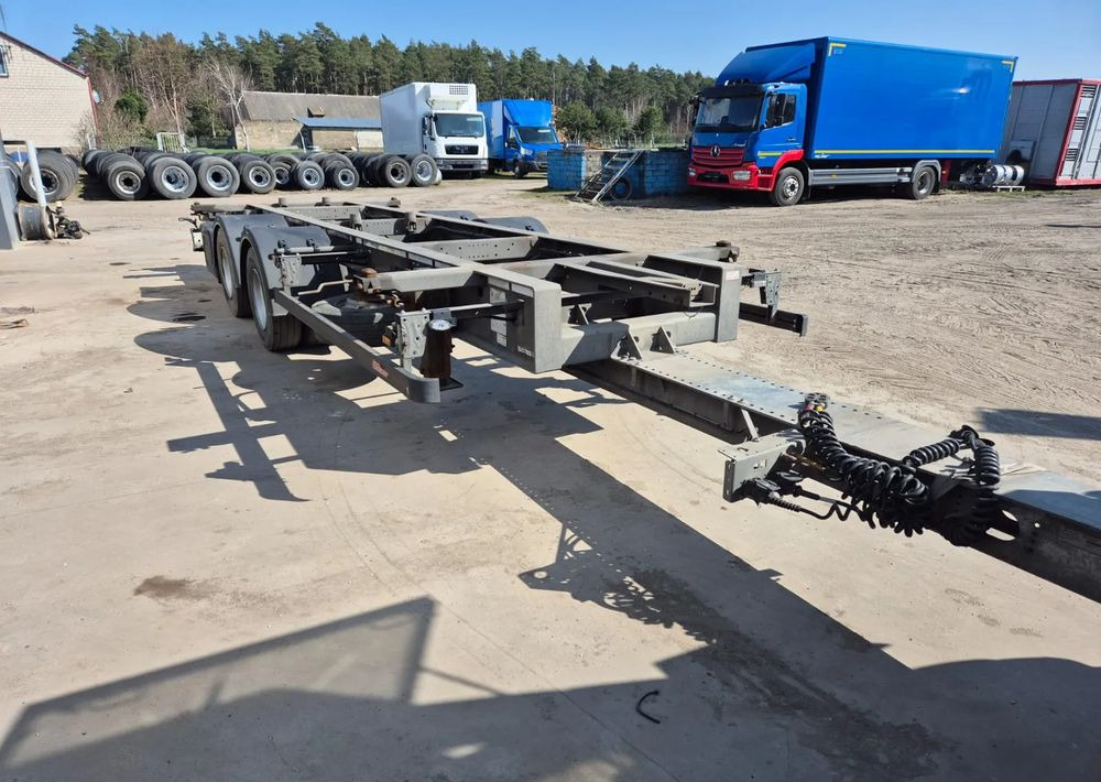 Wecon Przyczepa jumbo tandem Wecon BDF Krone, ocynkowana - Kontejnerska prikolica/ Prikolica z zamenljivim tovoriščem: slika 1 Wecon Przyczepa jumbo tandem Wecon BDF Krone, ocynkowana - Kontejnerska prikolica/ Prikolica z zamenljivim tovoriščem: slika 1
