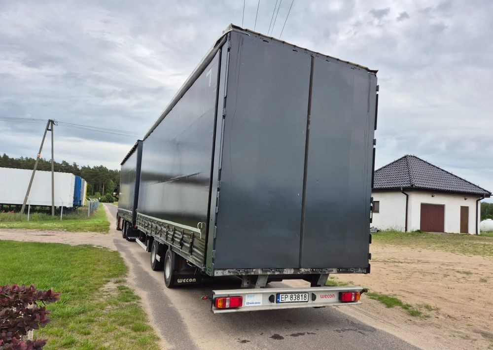 Wecon zestaw Jumbo przyczepa - Prikolica s ponjavo: slika 1 Wecon zestaw Jumbo przyczepa - Prikolica s ponjavo: slika 1
