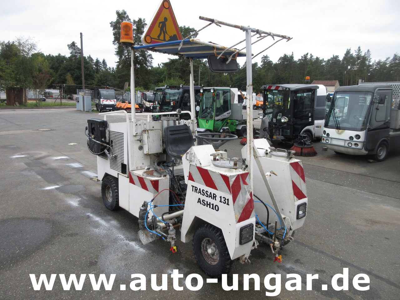 Euroliners Trassar 131 Airless Roadmarking Machine Straßenmarkierung Graco - Stroj za asfalterska dela: slika 1 Euroliners Trassar 131 Airless Roadmarking Machine Straßenmarkierung Graco - Stroj za asfalterska dela: slika 1