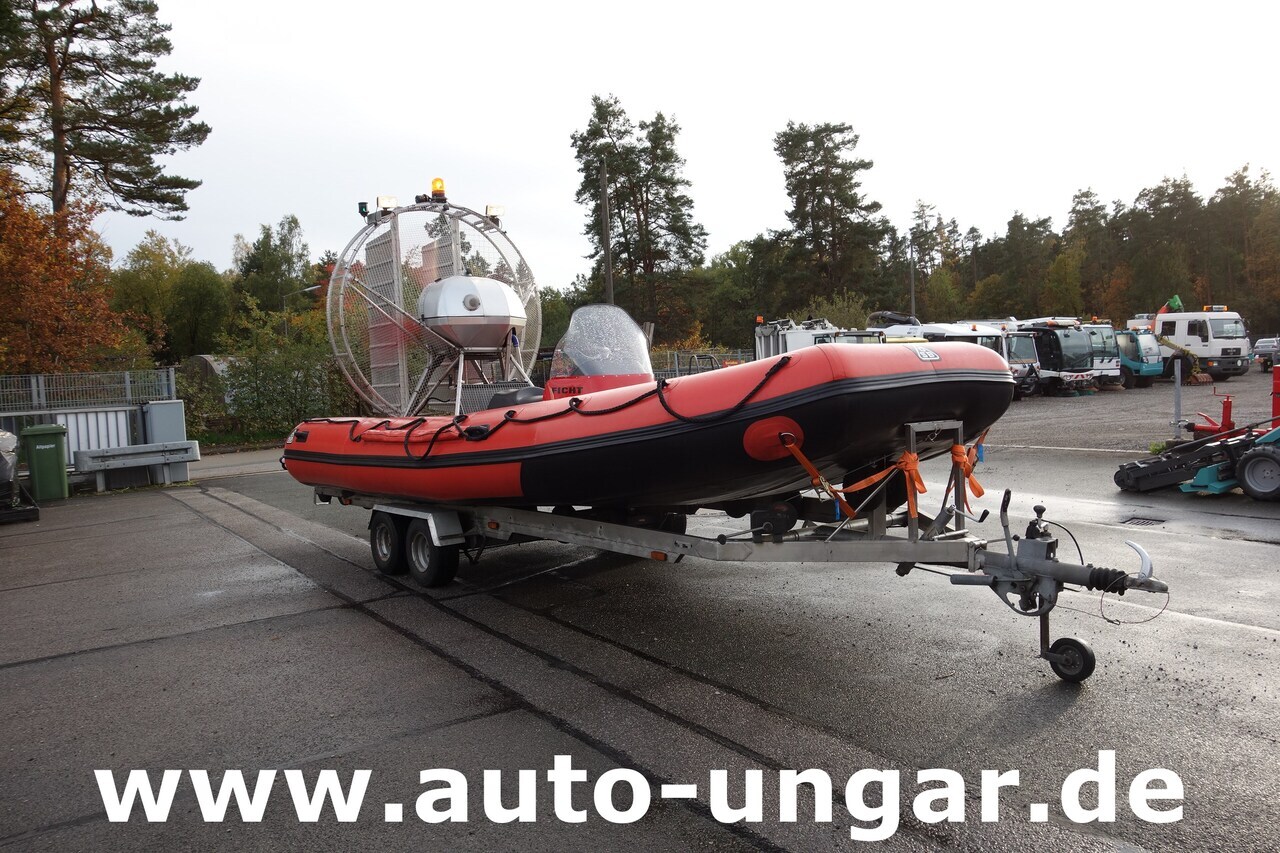 Ficht FLG 640 Luftschrauben Gleitboot Airboat Boot Luftschrauben Gleitboot Propeller Airboat Sumpfboot Eisrettung Feuerwehr Wasserwacht - Gasilsko vozilo: slika 1 Ficht FLG 640 Luftschrauben Gleitboot Airboat Boot Luftschrauben Gleitboot Propeller Airboat Sumpfboot Eisrettung Feuerwehr Wasserwacht - Gasilsko vozilo: slika 1