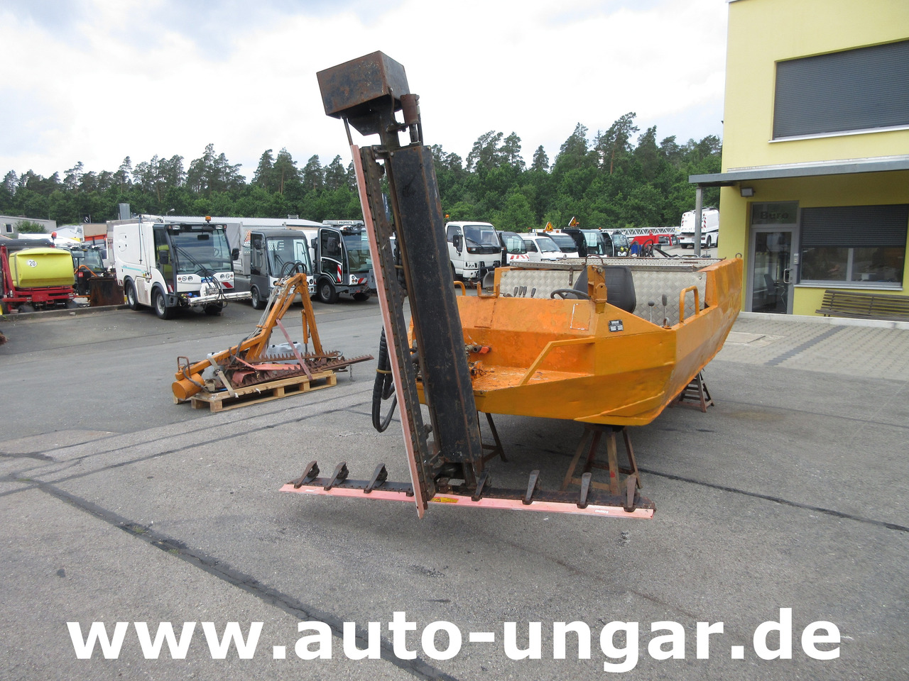 Gödde Mähboot O 420 T-Mähbalken + Seitenmäher Aquatic Weed Harvester - Komunalno/ Posebno vozilo: slika 1 Gödde Mähboot O 420 T-Mähbalken + Seitenmäher Aquatic Weed Harvester - Komunalno/ Posebno vozilo: slika 1