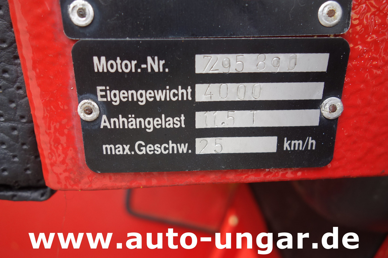 Traktor za prevoz prtljage ROFAN ZD44F Jenbacher Pushback  Pull - Tractor GSE Gepäckschlepper Industrieschlepper: slika 20