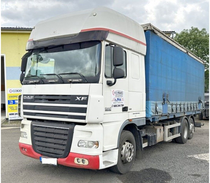 DAF 6x2 FX105.460 EEV BDF 7.2m Kogel retarder automat - Tovornjak s ponjavo: slika 1 DAF 6x2 FX105.460 EEV BDF 7.2m Kogel retarder automat - Tovornjak s ponjavo: slika 1