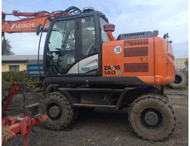 Hitachi Zaxis 140W-5B - Bager na kolesih: slika 1 Hitachi Zaxis 140W-5B - Bager na kolesih: slika 1
