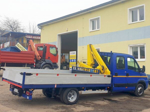 Iveco 50C18 Daily 3.D 16V +Effer - Dostavno vozilo s kesonom, Dostavno vozilo z dvojno kabino: slika 4 Iveco 50C18 Daily 3.D 16V +Effer - Dostavno vozilo s kesonom, Dostavno vozilo z dvojno kabino: slika 4