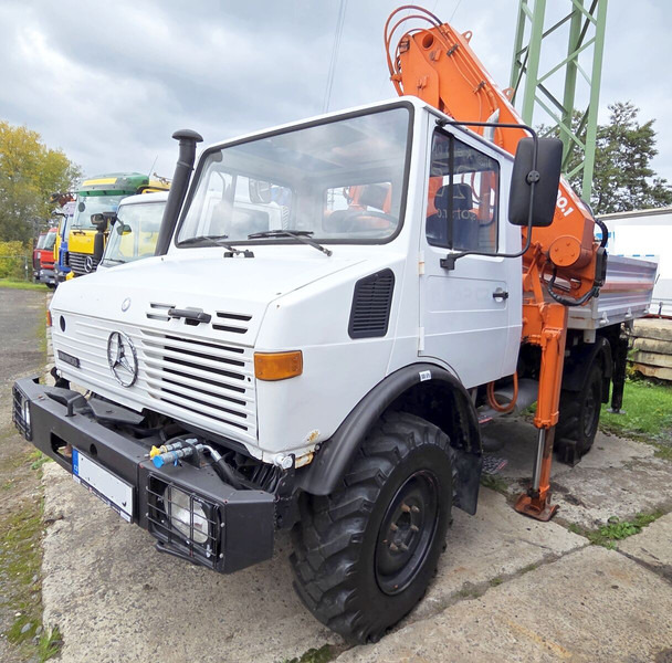 Mercedes-Benz UNIMOG 427.11 +12m! - Tovornjak prekucnik, Tovornjak z dvigalom: slika 4 Mercedes-Benz UNIMOG 427.11 +12m! - Tovornjak prekucnik, Tovornjak z dvigalom: slika 4