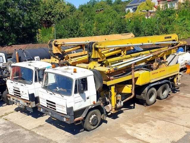 Schwing 2x! 25m BPL 601 +6x6 Tatra 815 (DOCS/KFZ MACHINE +1 no docs/kein - Črpalka za beton: slika 1 Schwing 2x! 25m BPL 601 +6x6 Tatra 815 (DOCS/KFZ MACHINE +1 no docs/kein - Črpalka za beton: slika 1