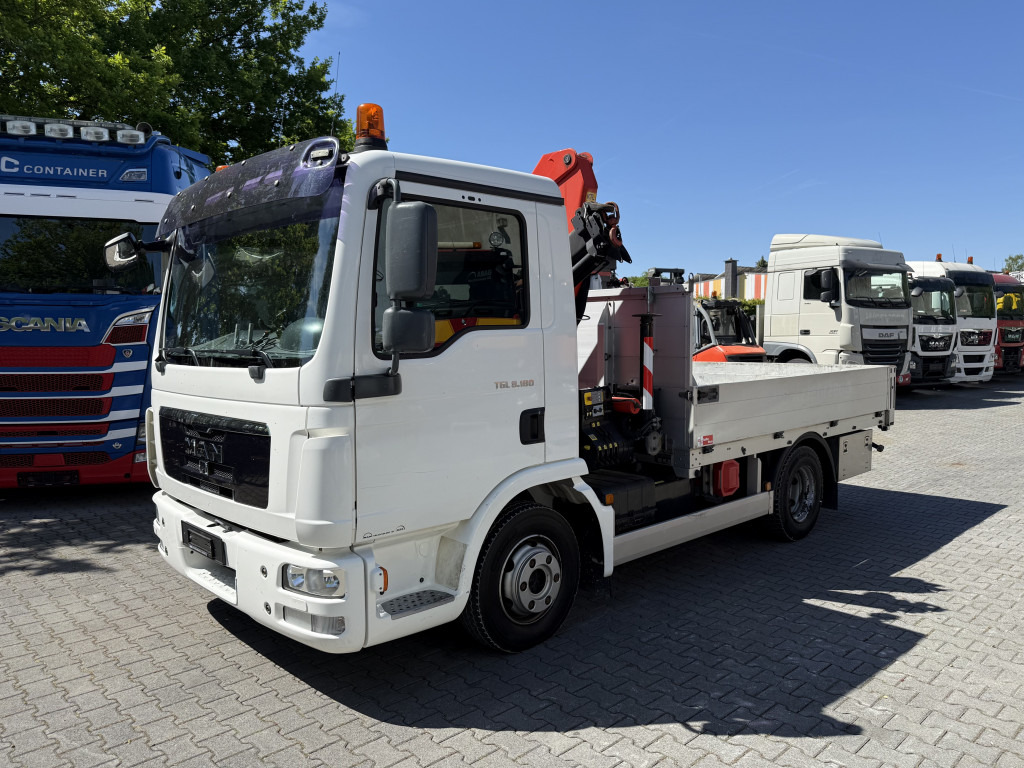 MAN TGL 8.180 Palfinger 6501 - Tovornjak z dvigalom, Tovornjak s kesonom: slika 1 MAN TGL 8.180 Palfinger 6501 - Tovornjak z dvigalom, Tovornjak s kesonom: slika 1